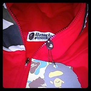 Men's Bape full zip jacket